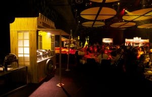 Wild West event styling theme with food hut furniture for hire.